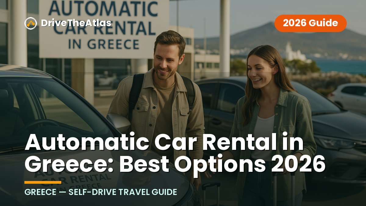 Automatic Car Rental in Greece: Best Options 2026