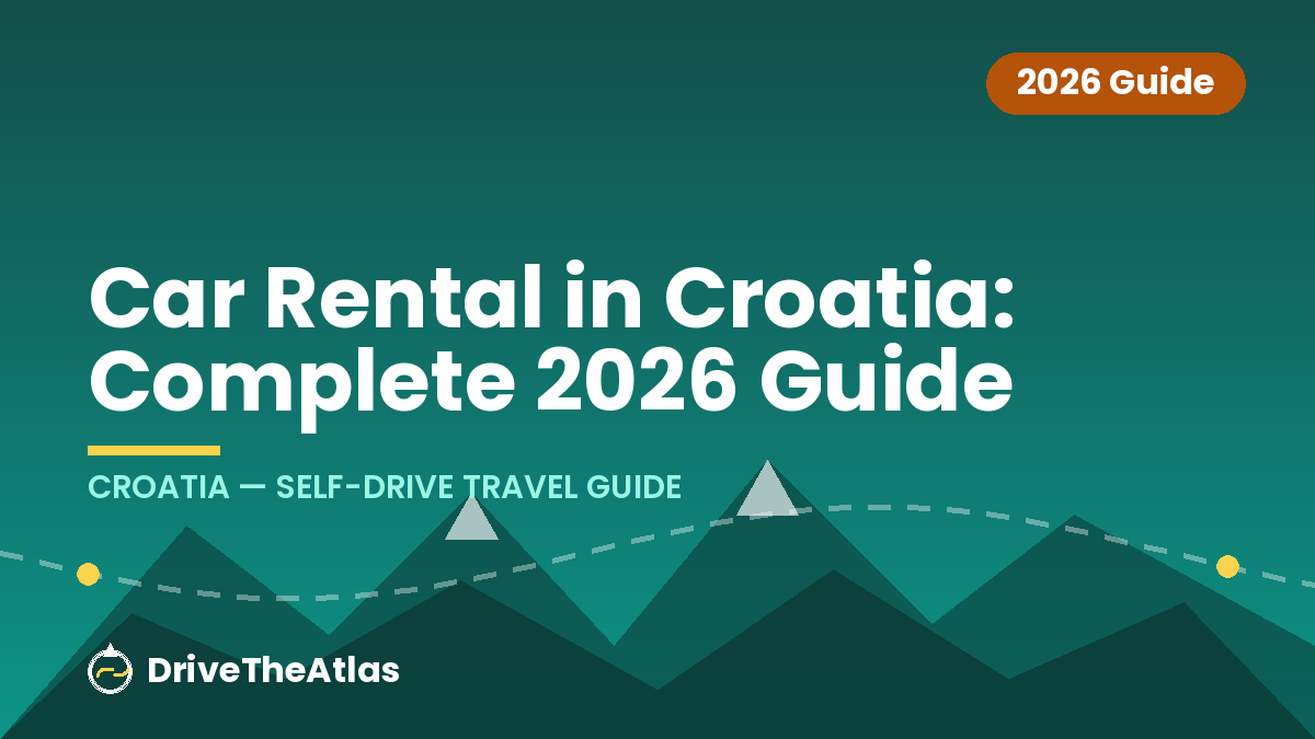 Car Rental in Croatia: Complete 2026 Guide