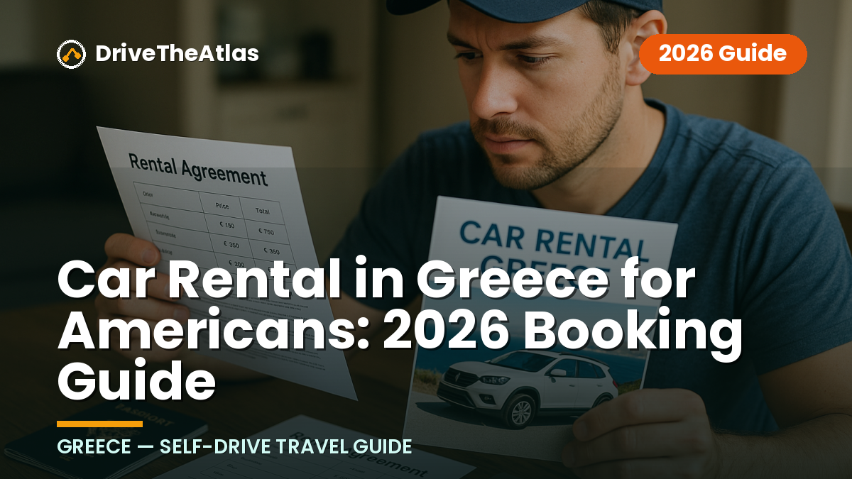 Car Rental in Greece for Americans: 2026 Booking Guide