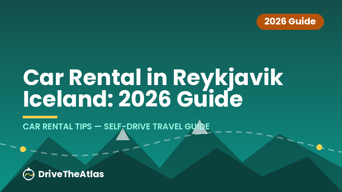 Car Rental in Reykjavik Iceland: 2026 Guide