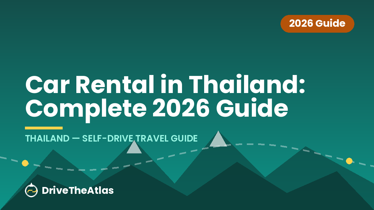 Car Rental in Thailand: Complete 2026 Guide