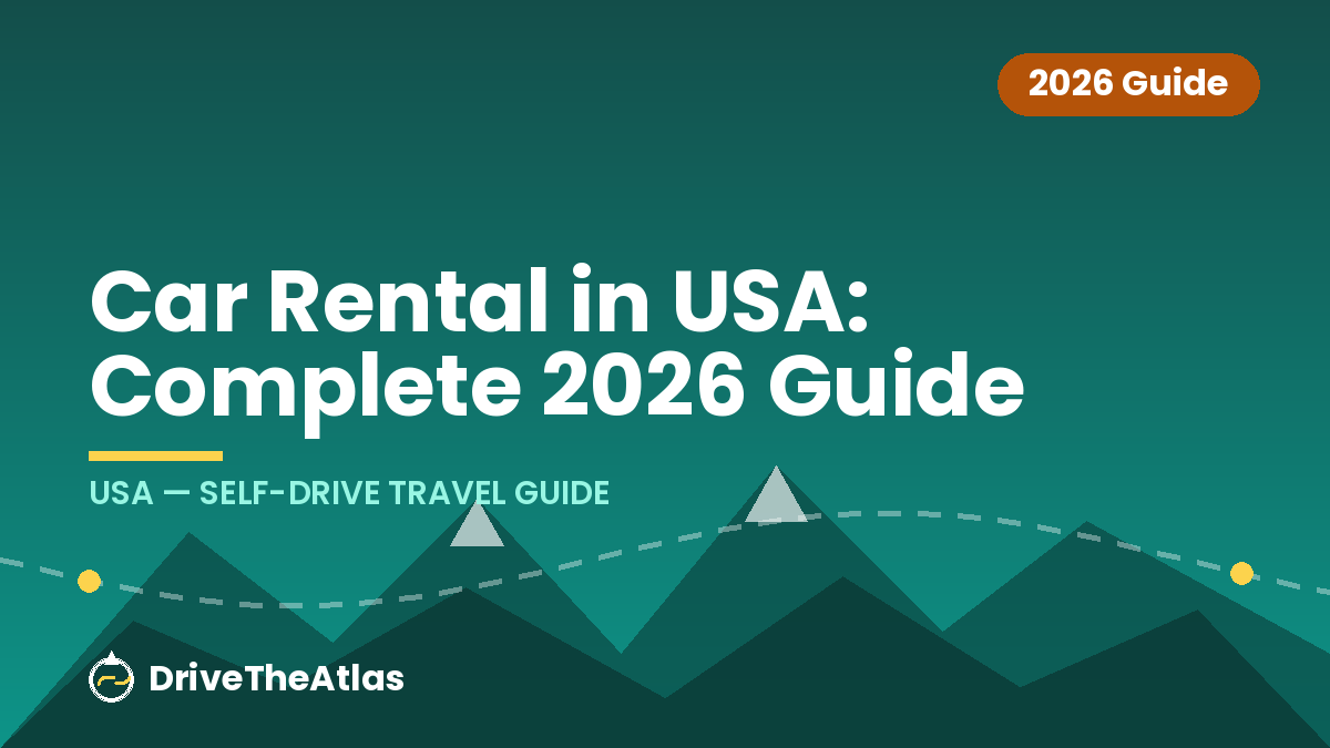 Car Rental in USA: Complete 2026 Guide