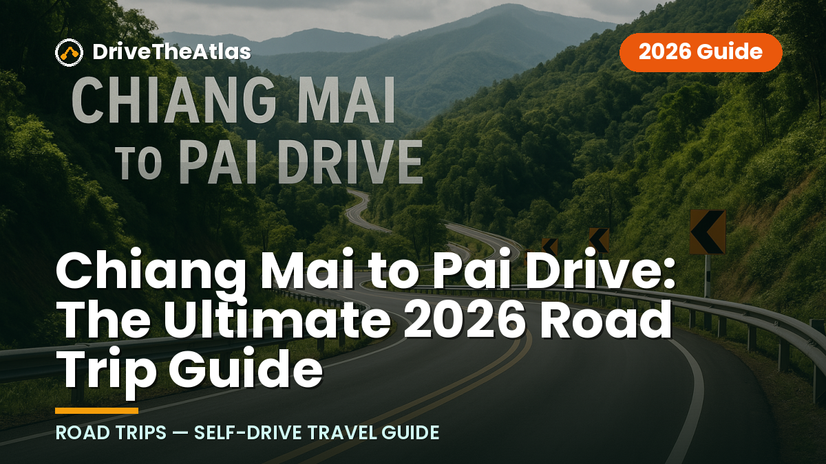 Chiang Mai to Pai Drive: The Ultimate 2026 Road Trip Guide
