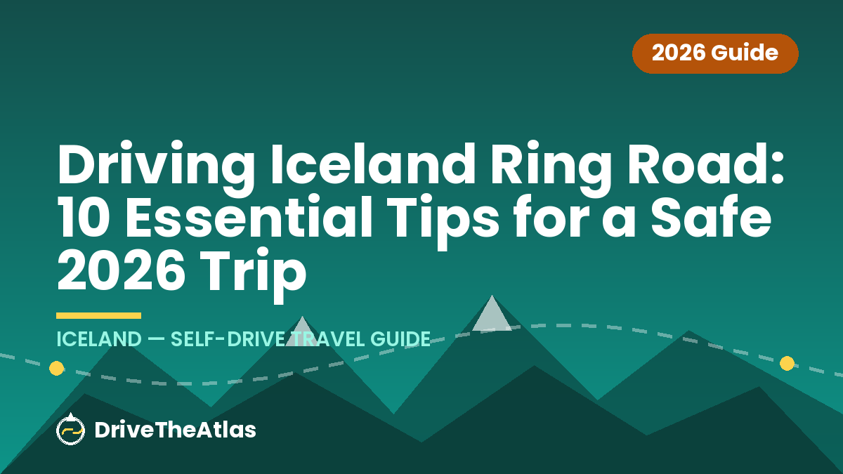 Driving Iceland Ring Road: 10 Essential Tips for a Safe 2026 Trip