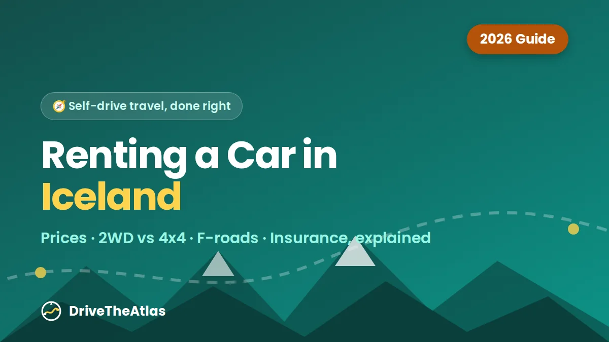 Renting a car in Iceland - complete 2026 guide