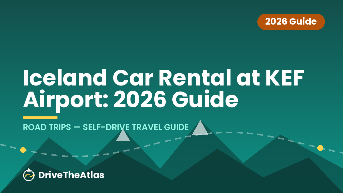 Iceland Car Rental at KEF Airport: 2026 Guide