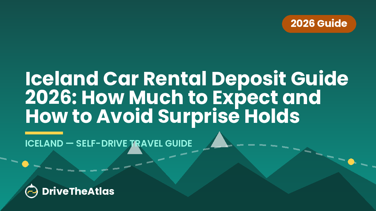 Iceland Car Rental Deposit Guide 2026: How Much to Expect and How to Avoid Surprise Holds
