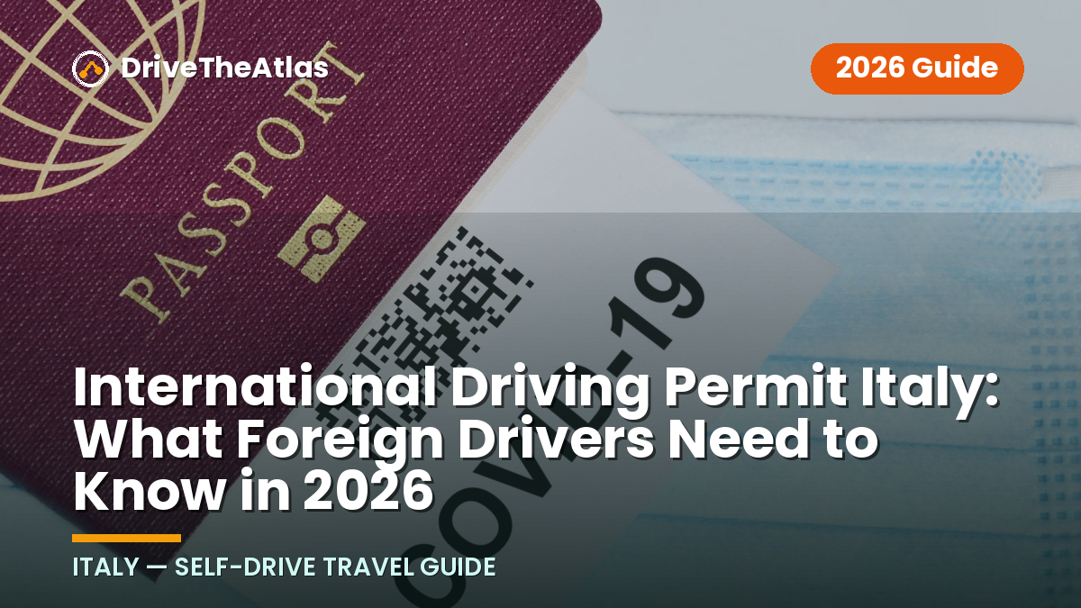 International Driving Permit Italy: What Foreign Drivers Need to Know in 2026