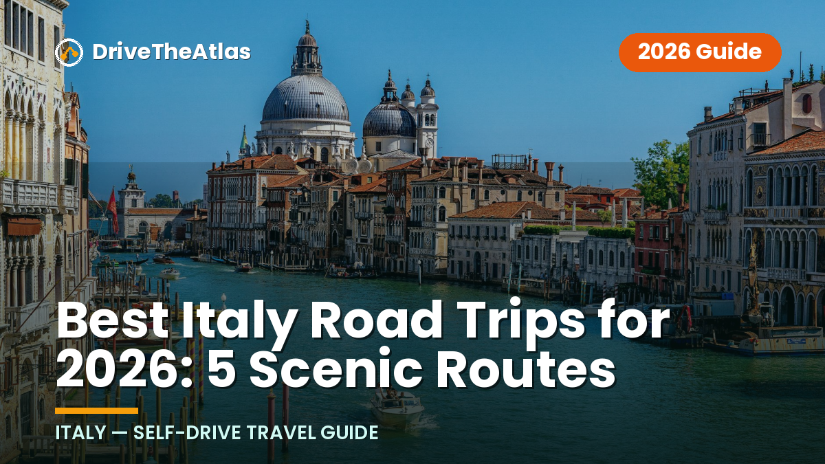 Best Italy Road Trips for 2026: 5 Scenic Routes