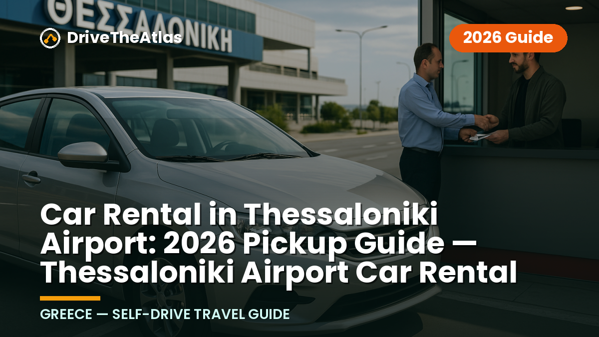 Car Rental in Thessaloniki Airport: 2026 Pickup Guide — Thessaloniki Airport Car Rental Tips