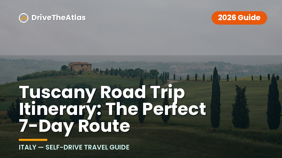 Tuscany Road Trip Itinerary: The Perfect 7-Day Route