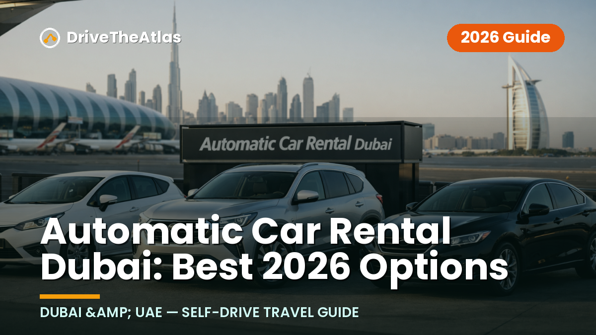 Automatic Car Rental Dubai: Best 2026 Options