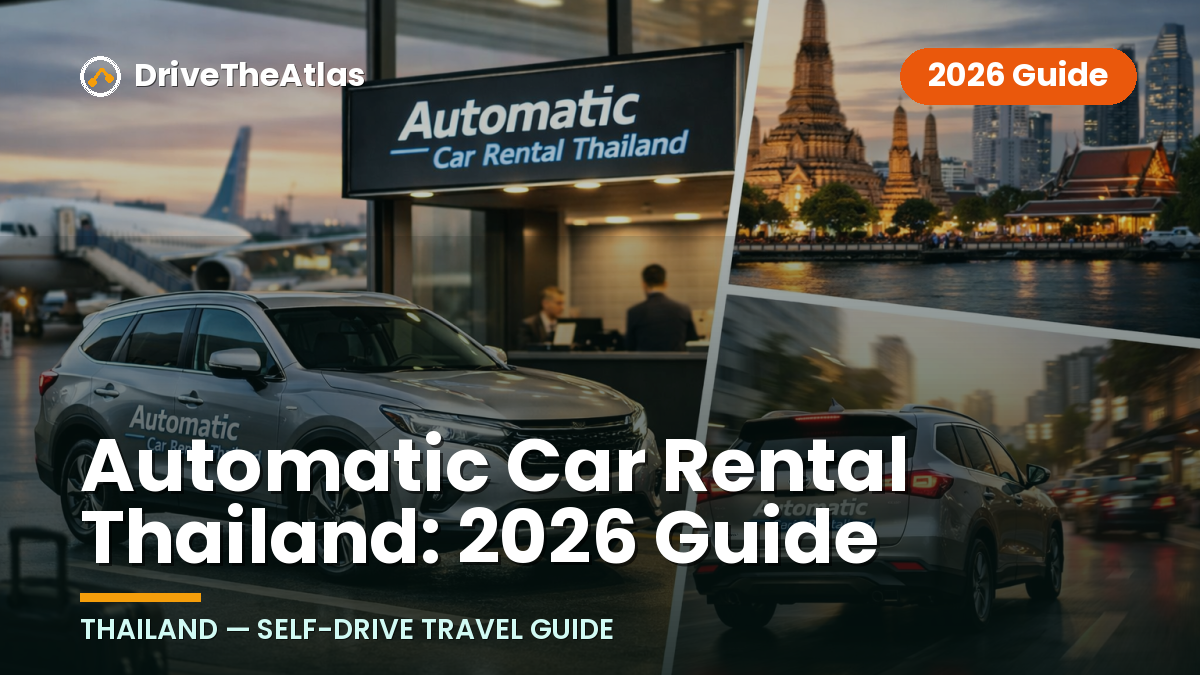 Automatic Car Rental Thailand: 2026 Guide