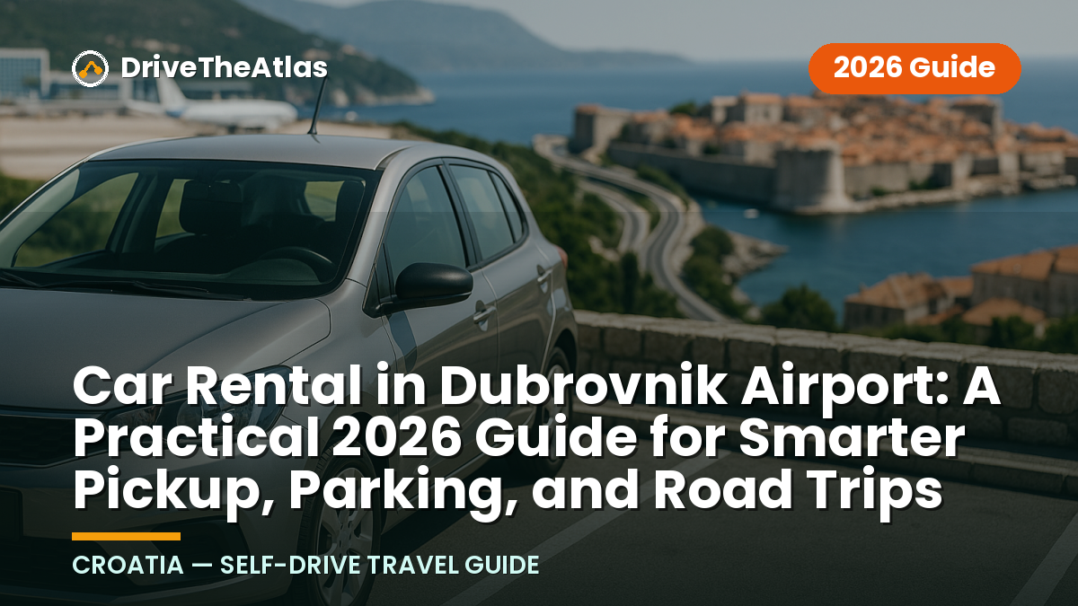 Car Rental in Dubrovnik Airport: A Practical 2026 Guide for Smarter Pickup, Parking, and Road Trips