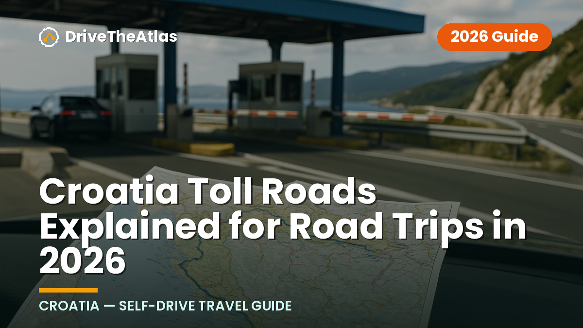 Croatia Toll Roads Explained for Road Trips in 2026