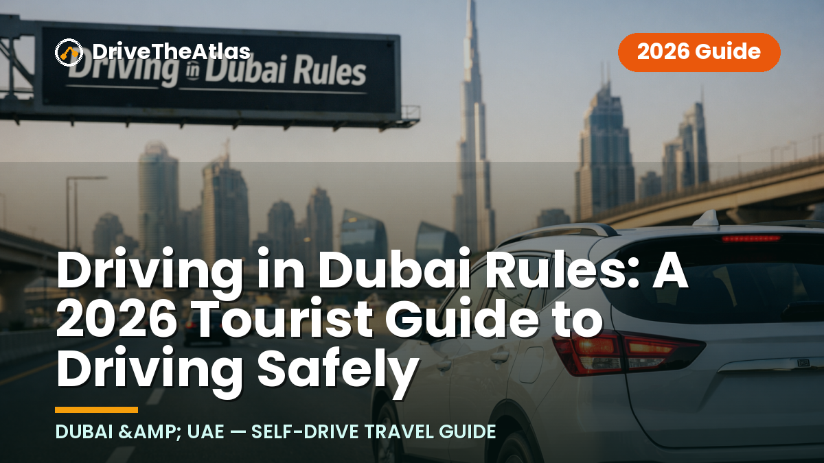 Driving in Dubai Rules: A 2026 Tourist Guide to Driving Safely