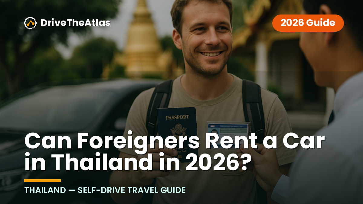 Can Foreigners Rent a Car in Thailand in 2026?