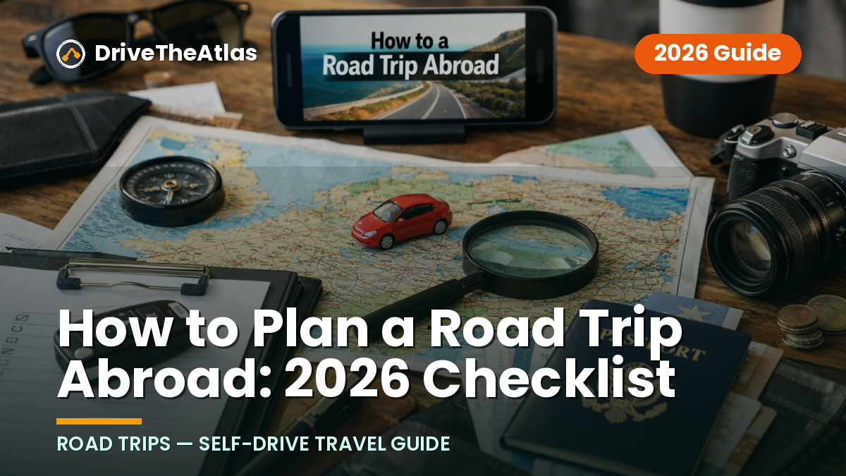 How to Plan a Road Trip Abroad: 2026 Checklist
