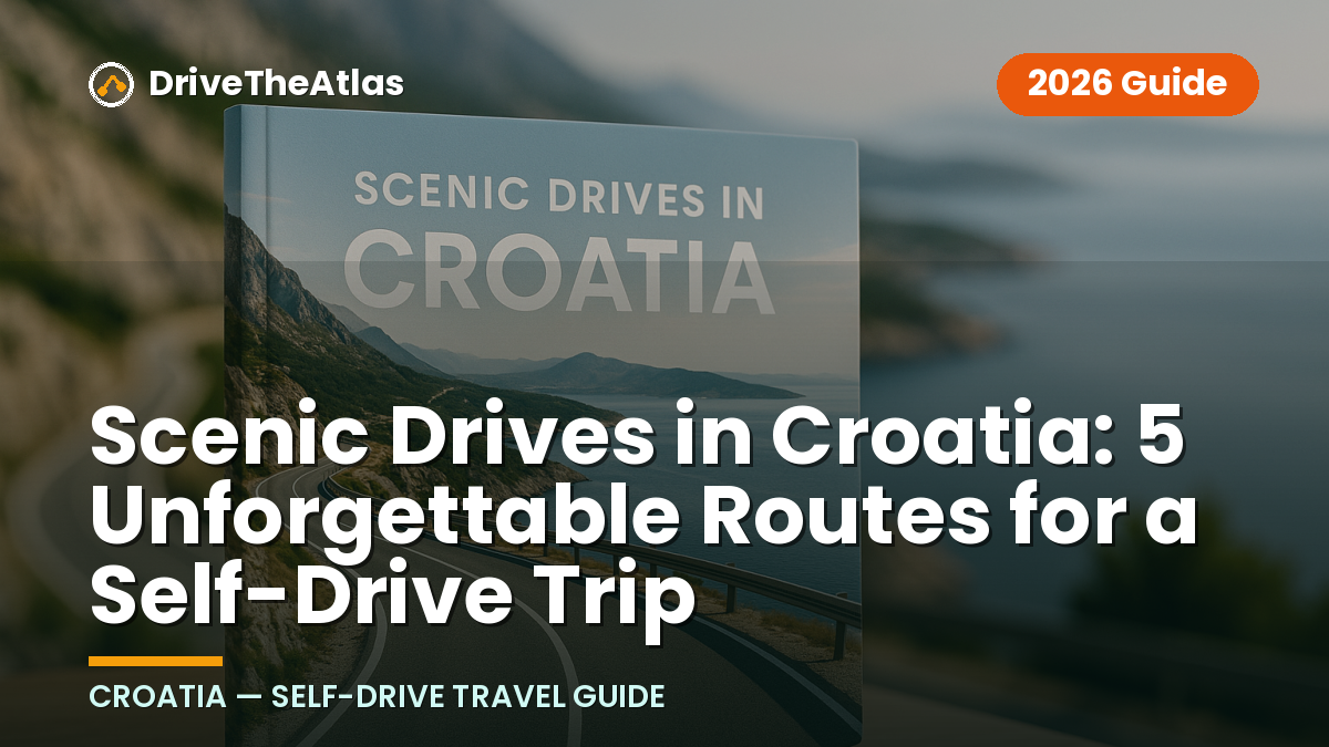 Scenic Drives in Croatia: 5 Unforgettable Routes for a Self-Drive Trip