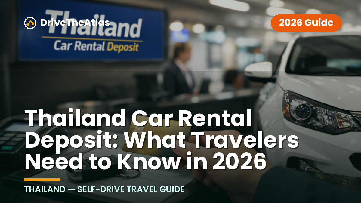 Thailand Car Rental Deposit: What Travelers Need to Know in 2026