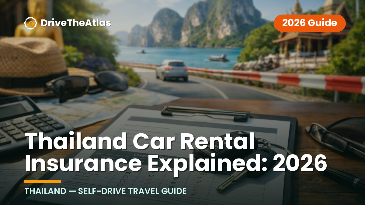 Thailand Car Rental Insurance Explained: 2026