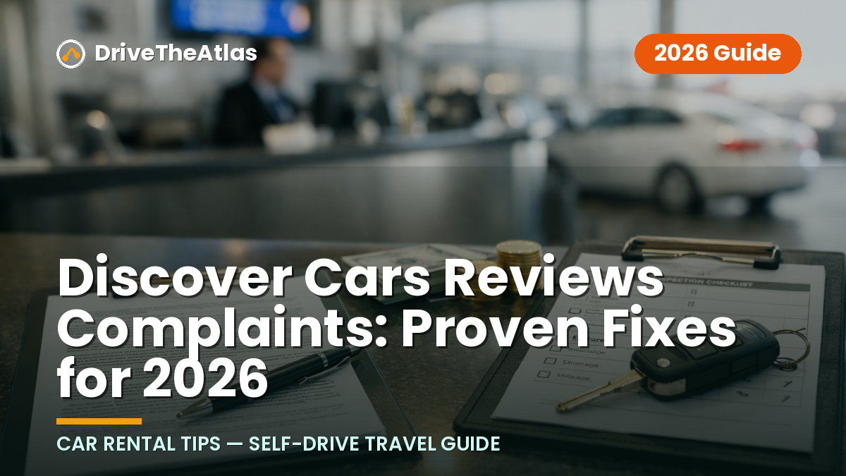 Discover Cars Reviews Complaints: Proven Fixes for 2026