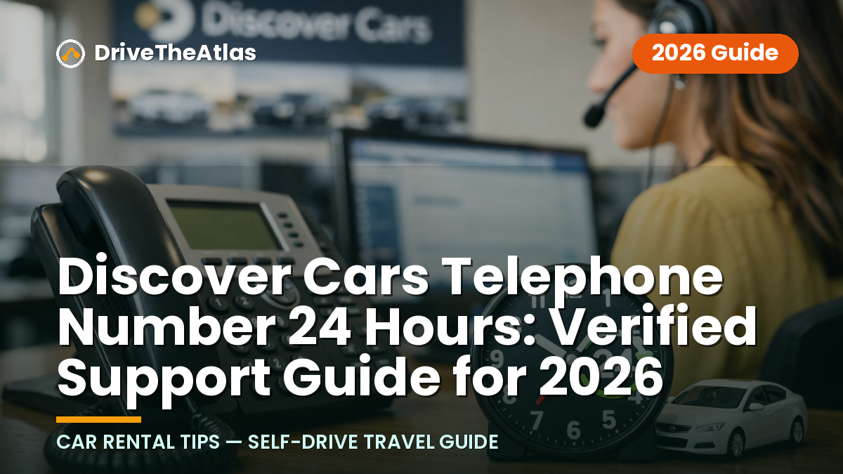 Discover Cars Telephone Number 24 Hours: Verified Support Guide for 2026